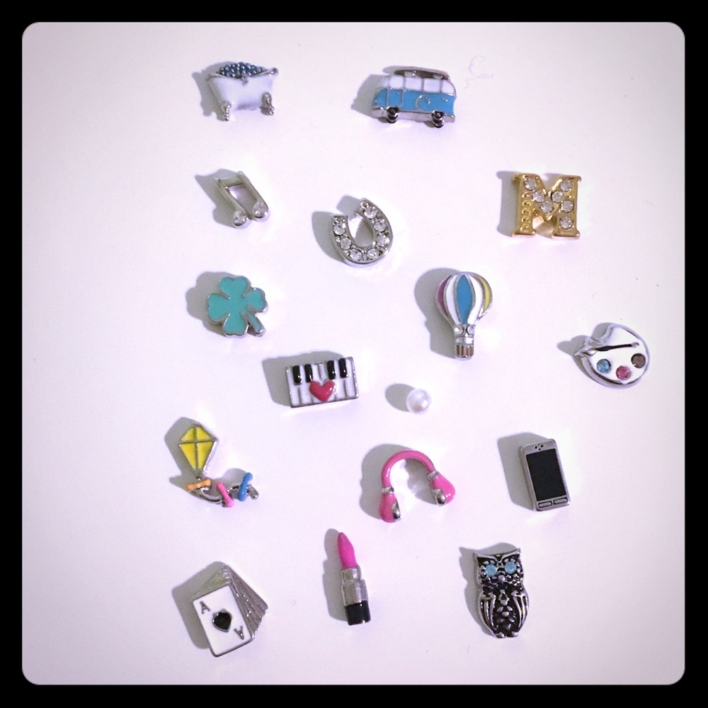 16 Origami Owl Charms